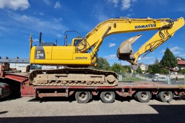 Koparka Gąsienicowa Komatsu PC 210 LC-8 z systemem  Caliterra GPS Plu